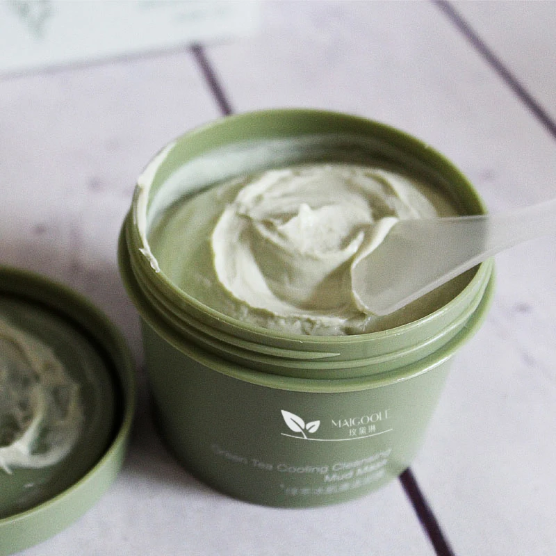 

Green Tea Facial Mask Moisturizing Hydrating Anti-Aging Remove Blackheads Shrink Pores Deep Cleansing Fine Pores