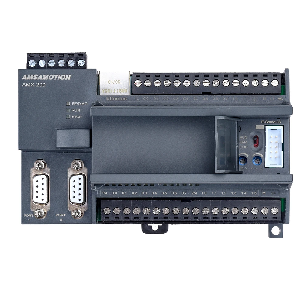 Ethernet CPU224XP-E PLC программируемый логический контроллер 2AI 1AO замена Siemens 214-2BD23/2AD23 220V