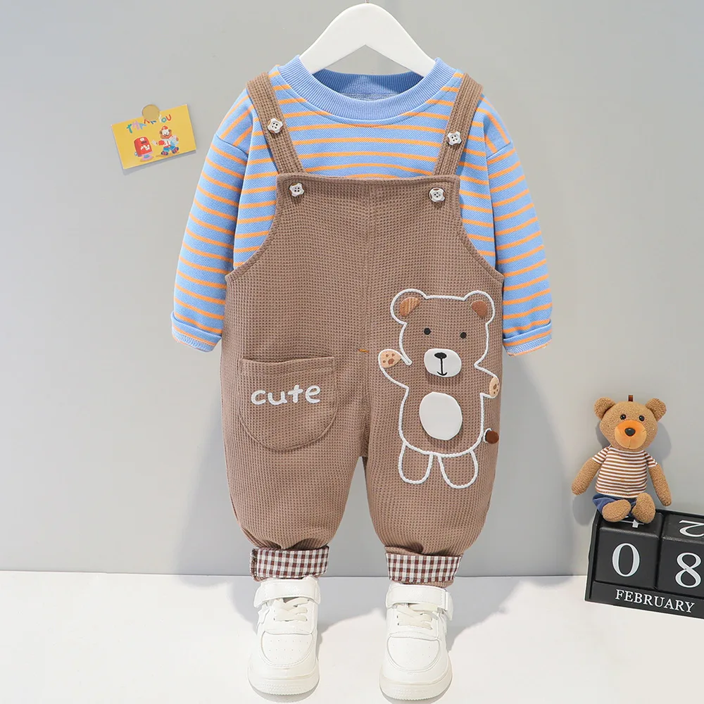 

Весенний костюм из двух предметов для мальчиков и девочек 0-4 лет