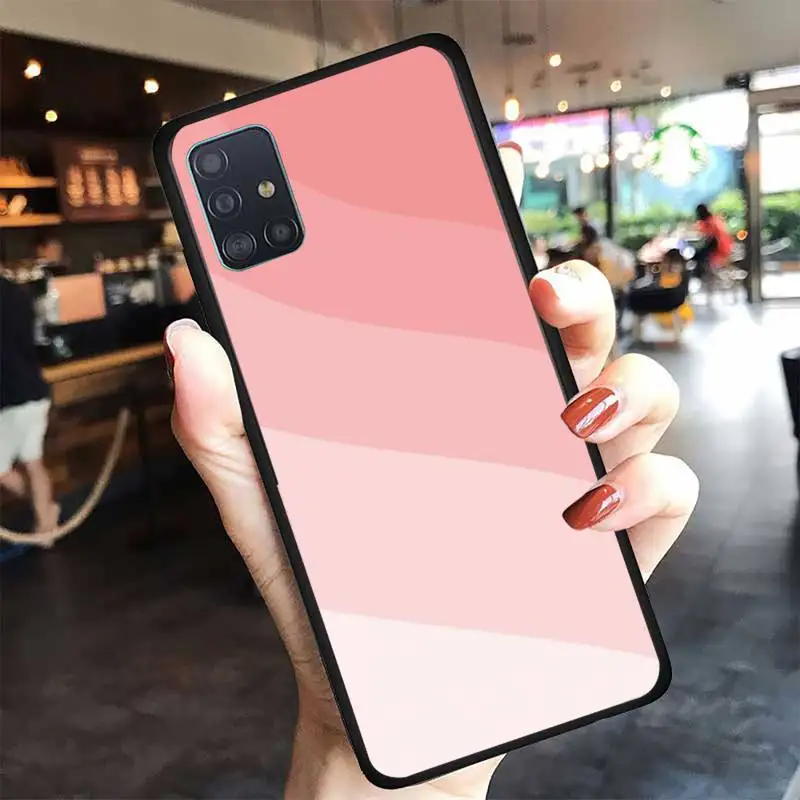 

Gradient Tempered Phone Case For Samsung A6 A7 A8 A10 A11 A20 A21 A30 A31 A40 A50 A70 A80 A91 Plus S E Cover