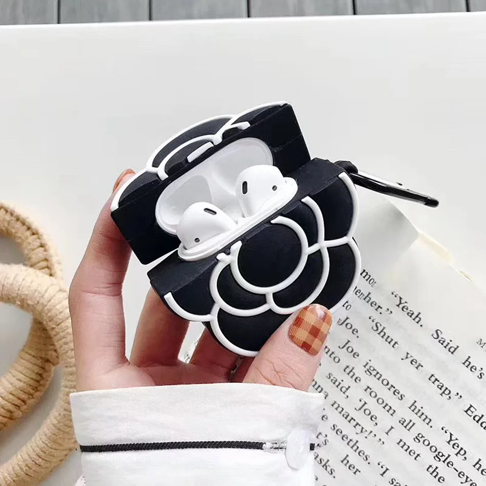 3D милый чехол для гарнитура для Airpods Чехол Мягкий силиконовый чехол для наушников для Earpods чехол Защитный чехол для Airpods 1 2