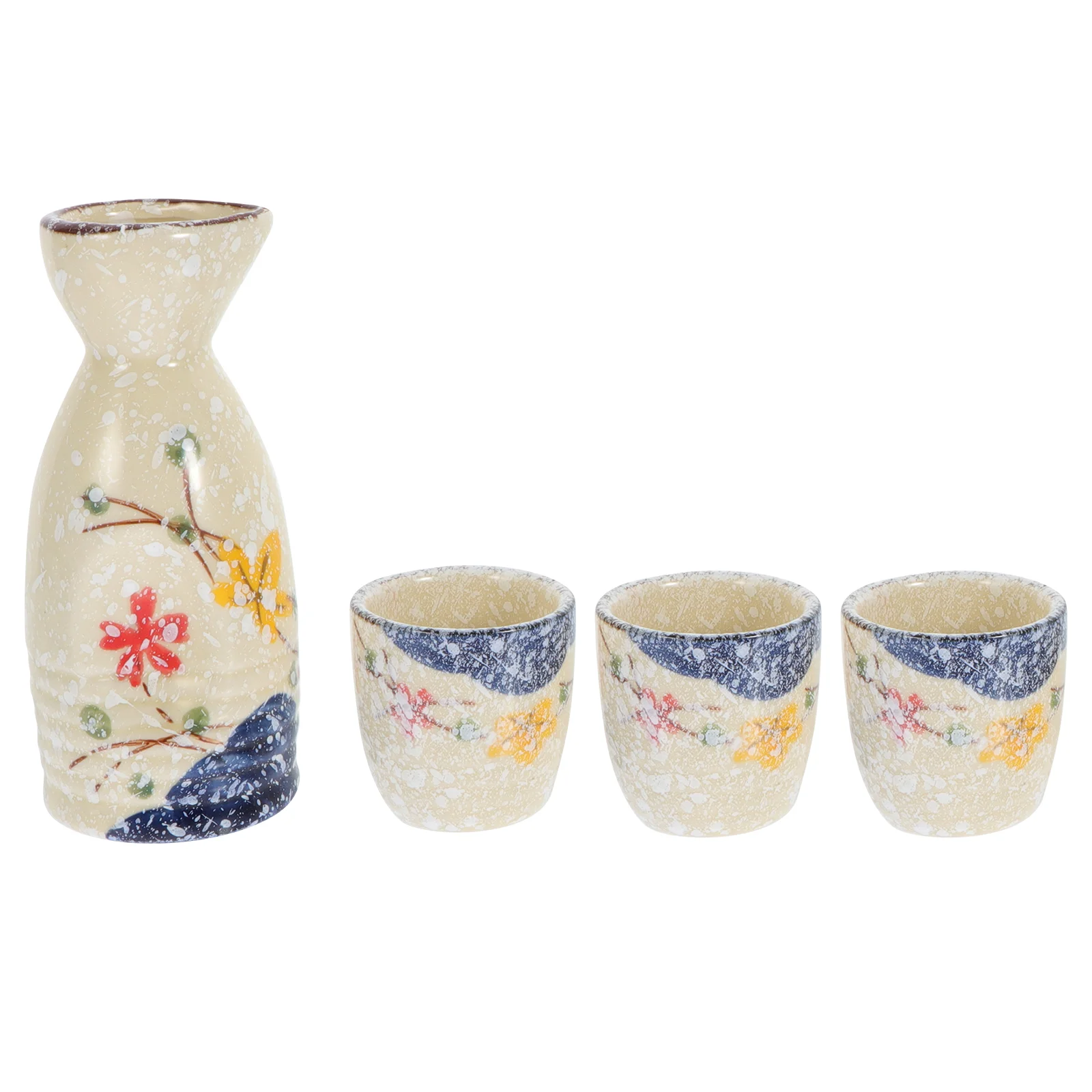 

1 Set of Delicate Sake Pot Holders Decorative Serving Holder Cups
