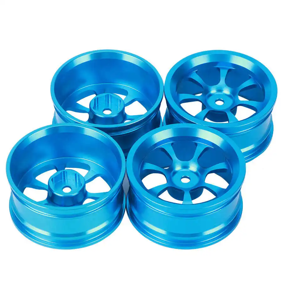 4 шт RC ступицы 1/18 алюминиевый сплав ступица колеса для гоночного автомобиля Wltoys