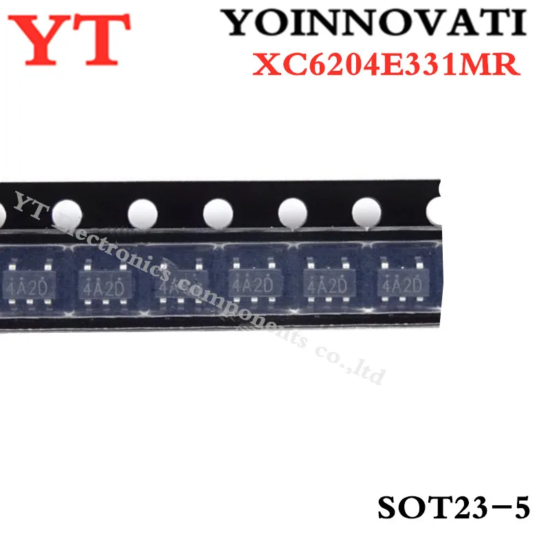 

50pcs/Lot XC6204E331MR XC6204E331 4A2D SOT23-5 IC Best Quality