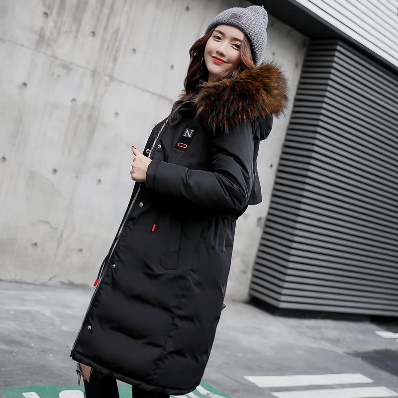 

Зимняя куртка, Женская двухсторонняя одежда, Корейская парка, женское длинное пальто, женское Стеганое пальто, парки для женщин 2020 KJ640