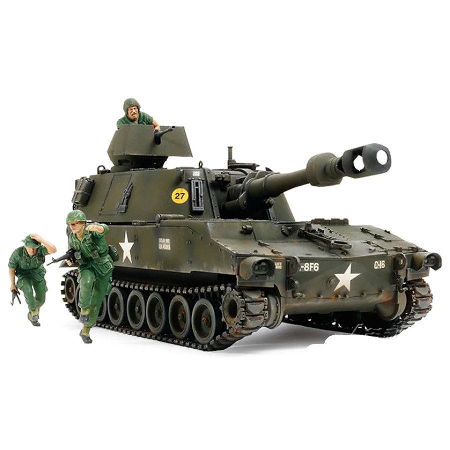 Строительные наборы для моделей Tank 37013 весы M109 155 мм самоходная сборка Howitzere