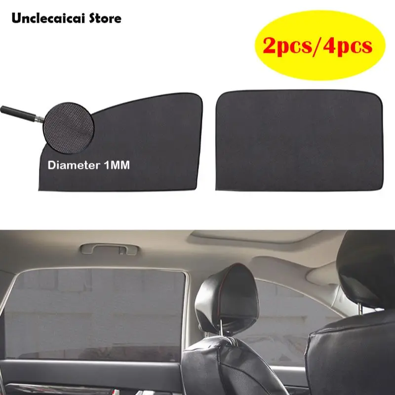Магнитные автомобильные солнцезащитные занавески 2 шт. сетчатый козырек от