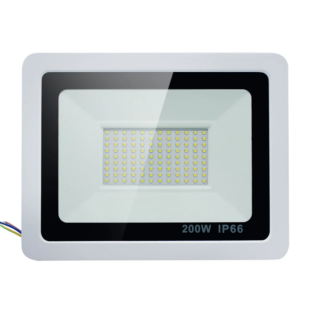 Светодиодный прожектор для улицы 220 В IP66 водонепроницаемый 10 Вт 50 100 200 300 500 600