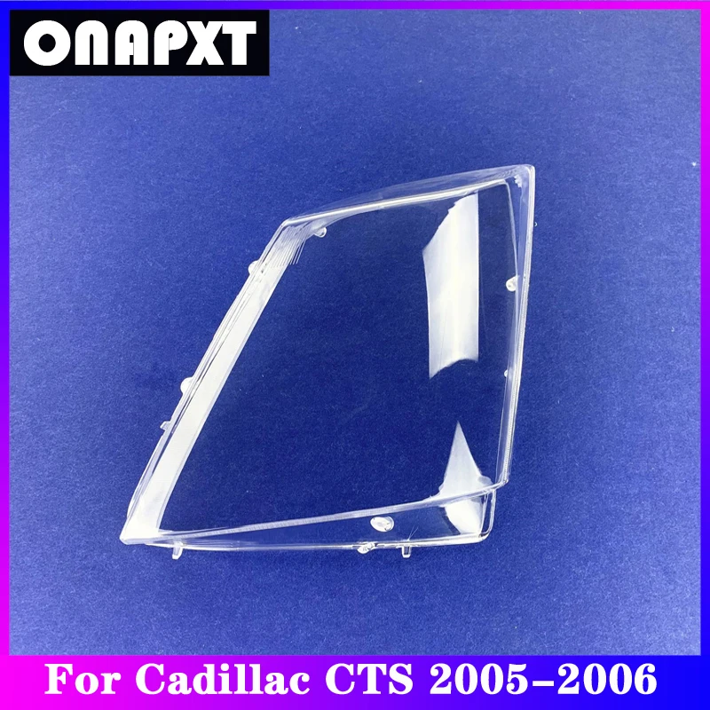 

Front Headlight Cover Replacement For Cadillac CTS Plexiglass Head Light Lampshade Lamp Shell Case Transparent Lens 2005-2006