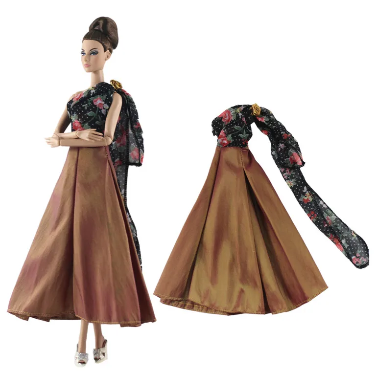 1 Комплект одежды/топ+ юбка пальто платье Одежда для 1/6 BJD Xinyi FR ST Кукла Барби/Одежда для куклы-младенца Рождество - Цвет: 1