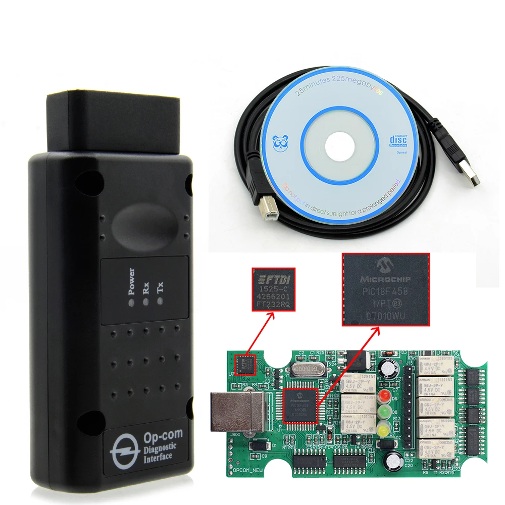 Op com V1.65 V1.78 V1.99 с PIC18F458 FTDI op OBD2 200603a 2021 OPCOM 1 95 FT232RQ может быть обновлена