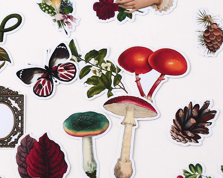 

29PCS Forest plant Stickers Crafts And Scrapbooking stickers book Student label Decorative sticker DIY Stationery