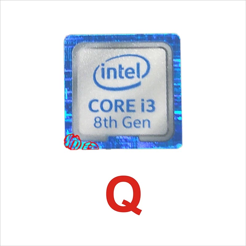 Декоративный консилер DIY этикетка 6 7 8-го поколения Intel i3 i5 i7 Celeron Xeon Pentium процессор