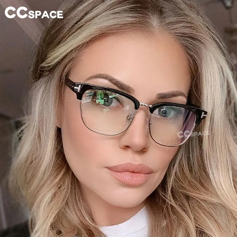 47104 Ретро квадратные оправы для очков мужские и женские оптические модные