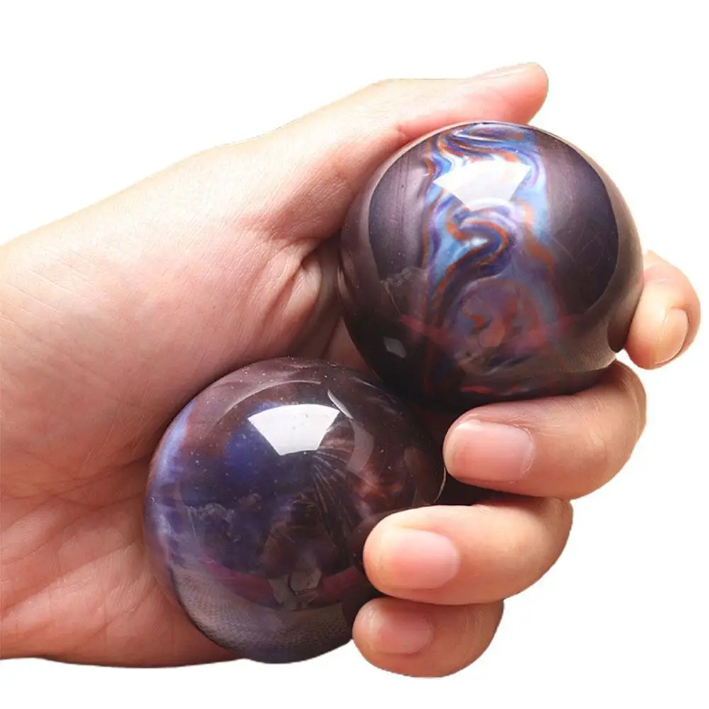 

2pcs Rosewood Antistress Hand Massage Wood Ball Massager Promote Blood Bloodpressure Acupressure Roller Circulation Lower M1V2