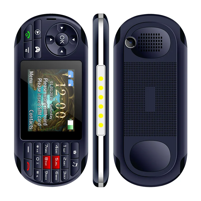 Игровой мобильный телефон UNIWA GP001 2 в 1 8 дюйма 84 встроенных режима 2500 мАч GSM 2G две SIM
