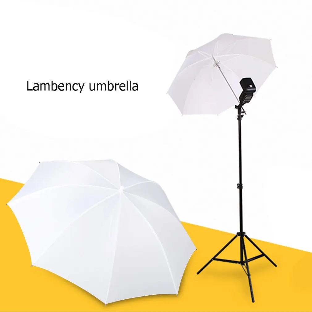 Прозрачный зонт для фотосъемки легкий портативный из белого нейлона 33 дюйма 83 см