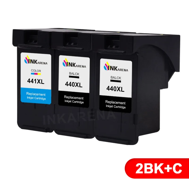 PG440441XL 2BK1C INKARENA чернильный картридж для принтера Canon PG440 CL441 картриджи для принтеров PG-440 CL-441 XL PG 440 CL 441 PIXMA MG4240 MG4140 MG3540 MG3240 - Цвет: PG440441XL 2BK1C