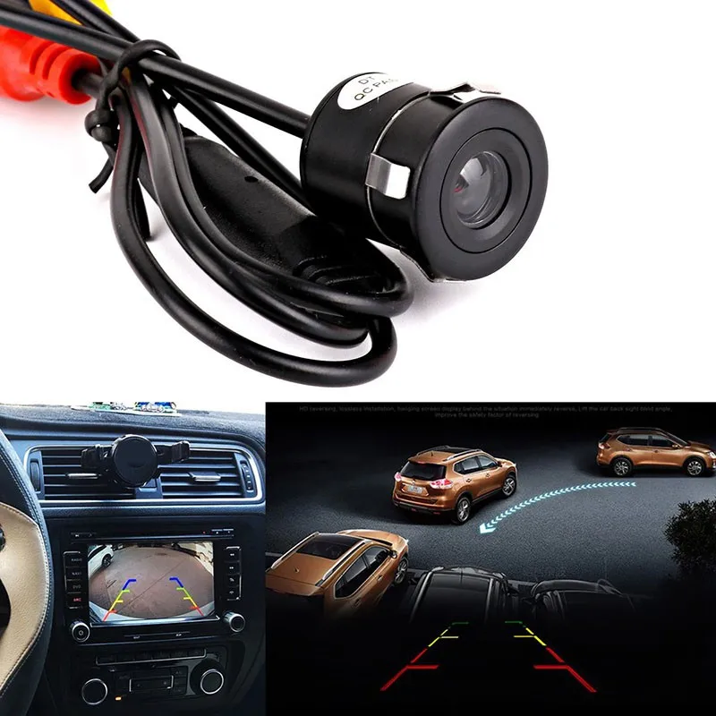 HD Автомобильная камера заднего вида 4 LED Night Vision Reversing Auto Parking Monitor CCD | Автомобили и