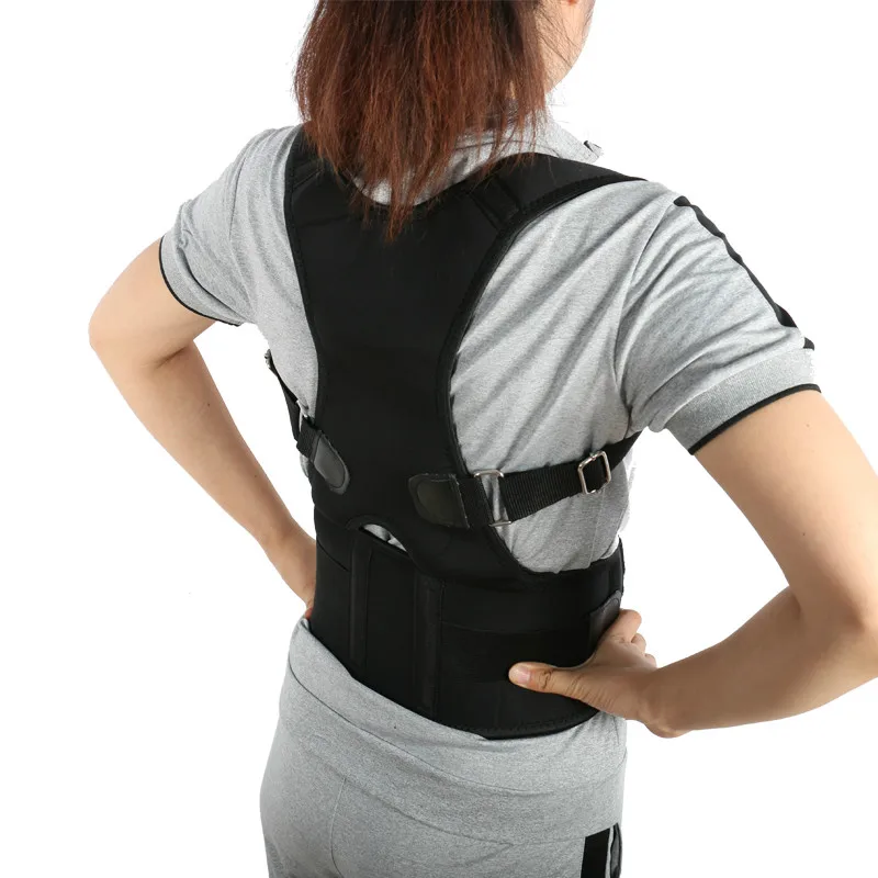 Корректор осанки Регулируемый бандаж для спины мужчин и женщин мужской удобный