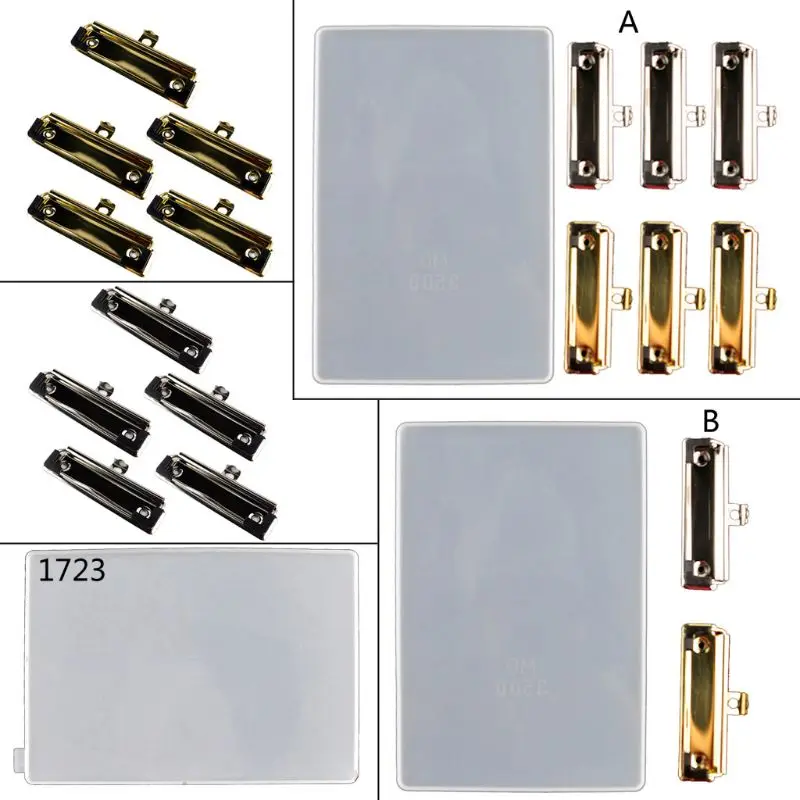 Ручная работа вертикальная папка для файлов полимерные формы портфолио доска