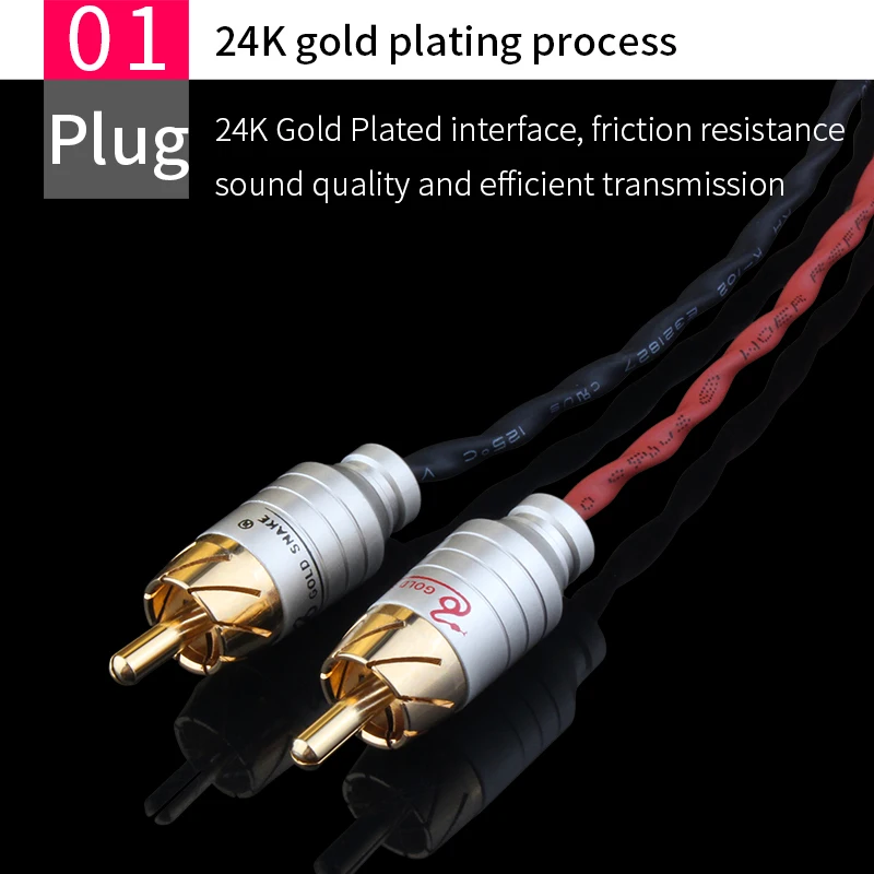YYAUDIO 4-ядерный Чистая медь OFC 2 RCA до заземление U spade разъем аудио кабель тонарма с