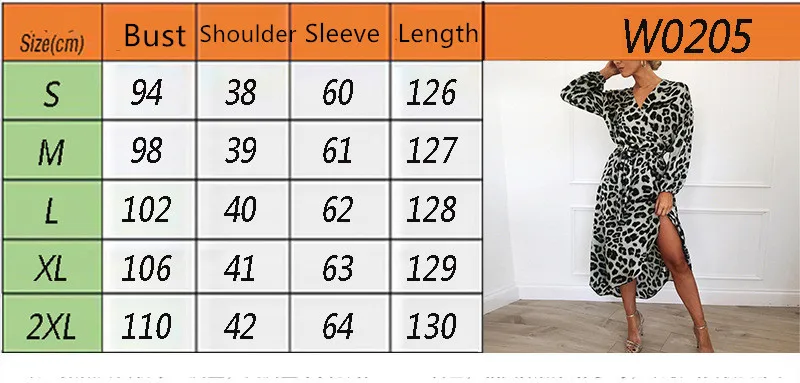 

Women Sexy Dresses Long Sleeve Leopard Bandage Dress V-neck High Waist Laced Irregular Dress