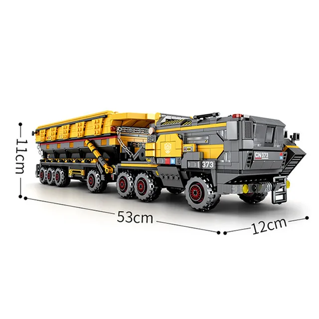 NO BOX Wandering Earth 107009 Военный танк Figther грузовики Comptible Technic строительные блоки кирпичи обучающая игрушка подарок на день рождения - Цвет: NO BOX