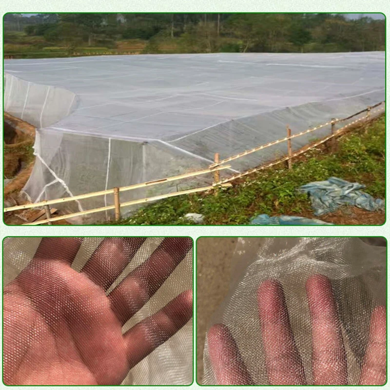 

5/10/15m 60Mesh Insect Control Net Vegetables Care Cover Plant Covers Garden Insect Netting Anti-bird Mesh Windows Fruits Nets