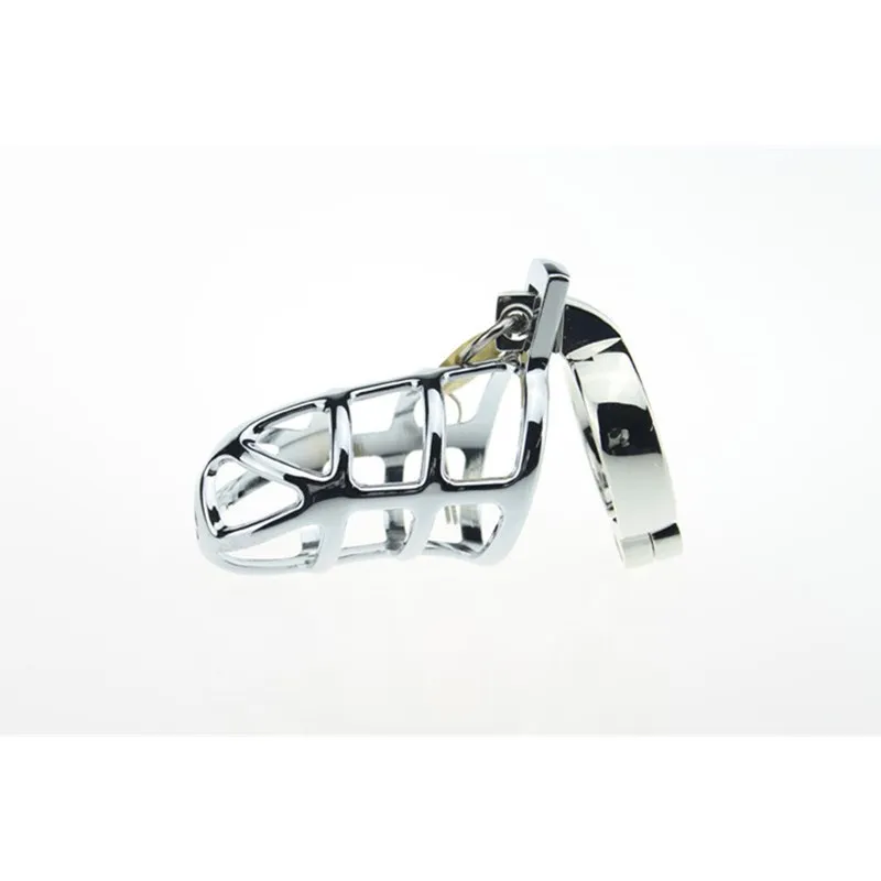 Мужской Пояс верности из нержавеющей стали Фетиш клетки пенис ремень