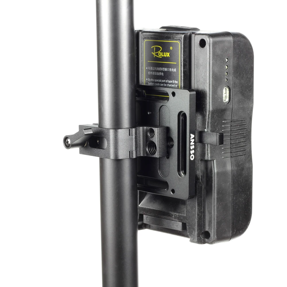 Мини V образное крепление аккумуляторная пластина 25 мм стержень зажим комплект fr