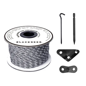 BLACKDEER 8 шт., походные гвоздики для кемпинга, палатки из алюминиевого сплава, походный крюк, палатка для ногтей, колышки, ветряная веревка, пряжка, аксессуары