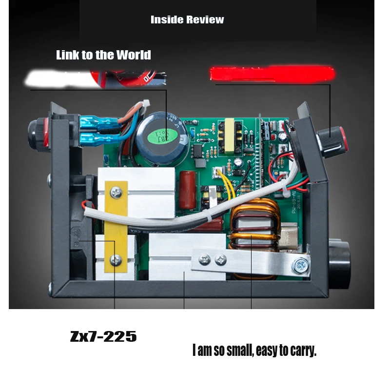 Мини-инверторные сварочные машины DC ZX7-225 дуговые аппараты IGBT MMA дуговая маска для