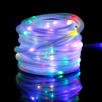 led rope string light 10m100led strip fairy light with ir remote waterproof 8 modes outdoor garden wedding party xmas decor d35