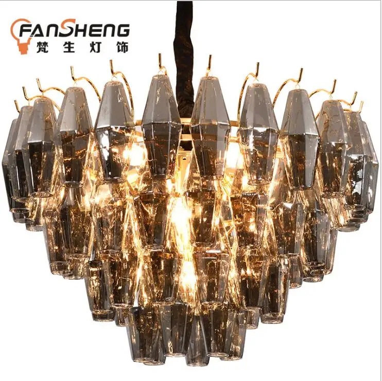 Постмодернистские роскошные светильники для гостиной в Гонконге модель комнаты
