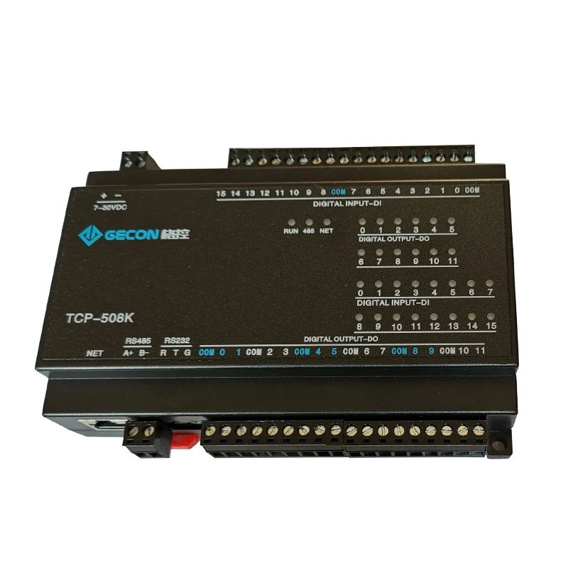 12DO релейный выход 16DI переключатель вход RJ45 Ethernet модуль тср Modbus контроллер/508 K