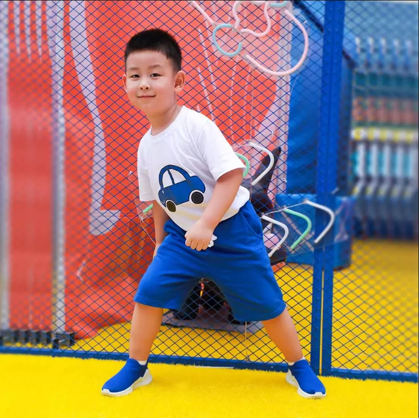 

Xiaomi light running shoes children's fashion sports running girl's shoes 3D three-dimensional flying woven upper casual sports