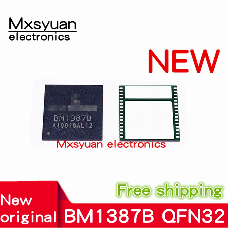 5 шт. ~ 50 шт./лот BM1387B BM1387 QFN32 новый оригинальный S9 T9 ant компьютерный чип|Запчасти для