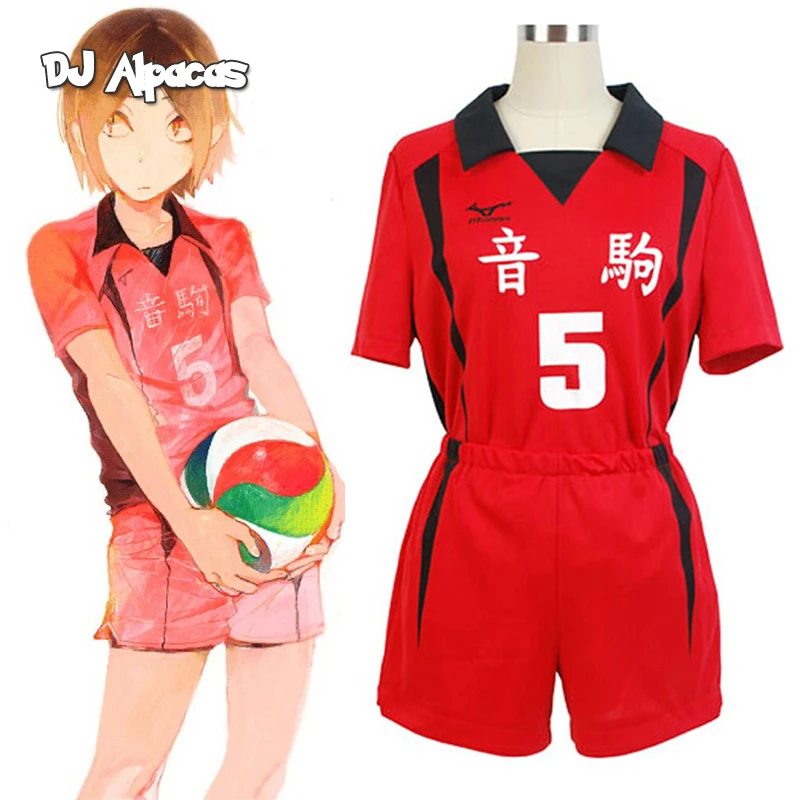 Haikyuu! Костюм для косплея школьницы Nekoma #5 1 Kenma Kozume Kuroo Tetsuro Haikiyu волейбол команда