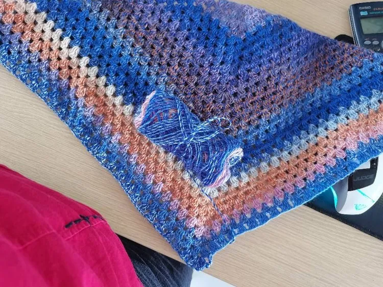 2 шт. * 100 г окрашенная мохеровая шерстяная Смешанная Радужная пряжа для ручного