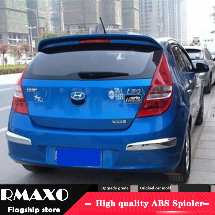 Для Hyundai I30 спойлер 2003 2012 Высокое качество ABS Материал заднее крыло автомобиля