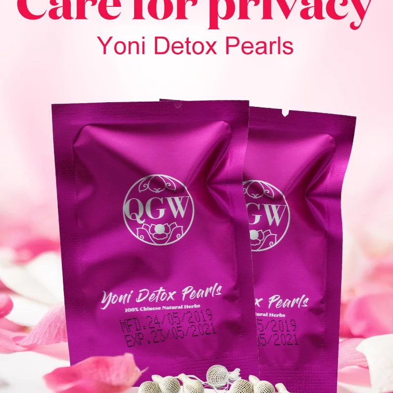 

200 шт./лот QGW Beautiful life Тампон, тампон, чистые тампоны yoni detox pearl, гигиенические продукты, гигиена