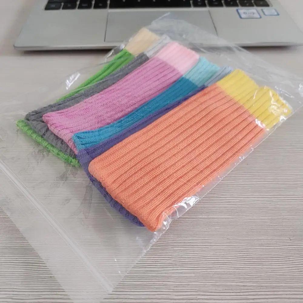 6 шт. в партии красочный шерстяной вязаный чехол для iphonee XS/XR/X /8 plus/ 7 plus/6 plus|Сумки и