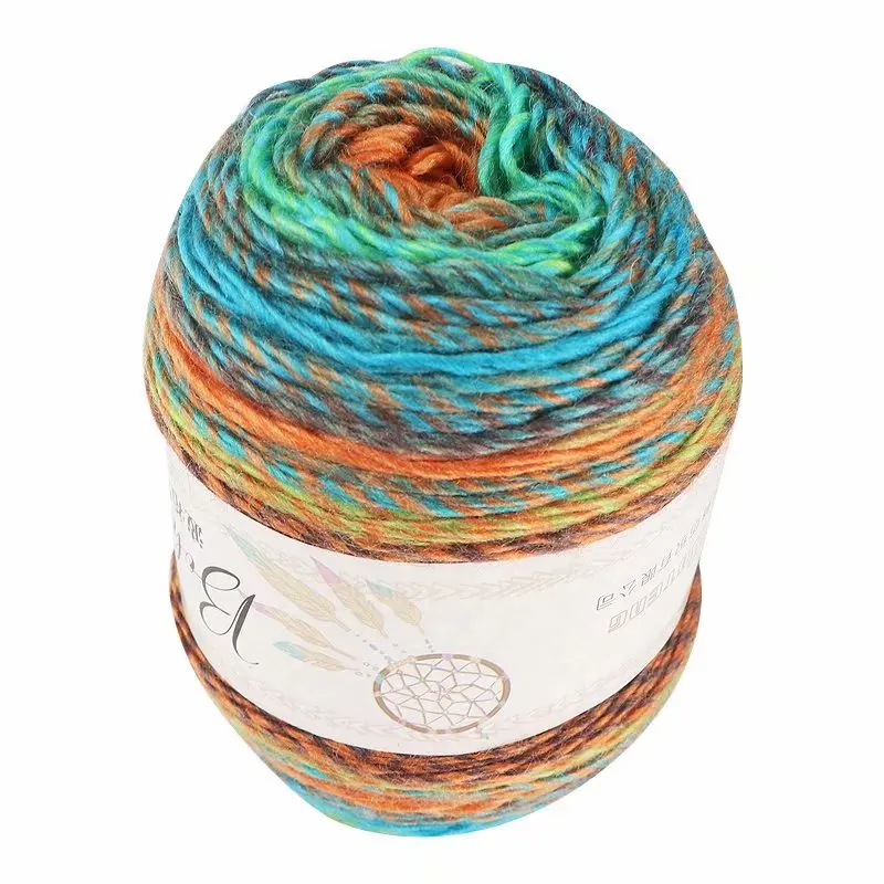 100 г/шар Богемия красочная Пряжа мягкая теплая хлопковая пряжа для вязания шерсти