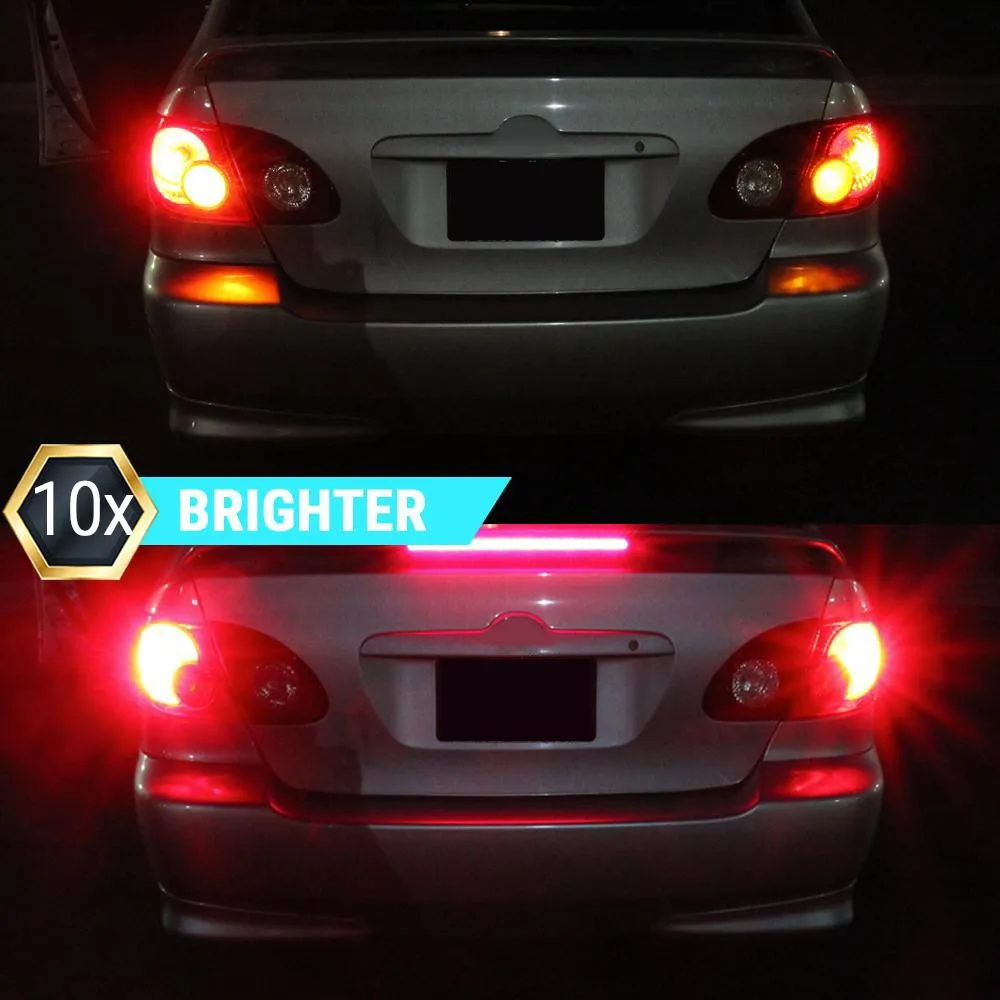 

Red 3157 Stop Tail Light Strobe Super Bright Syneticusa 2pcs Set Brake