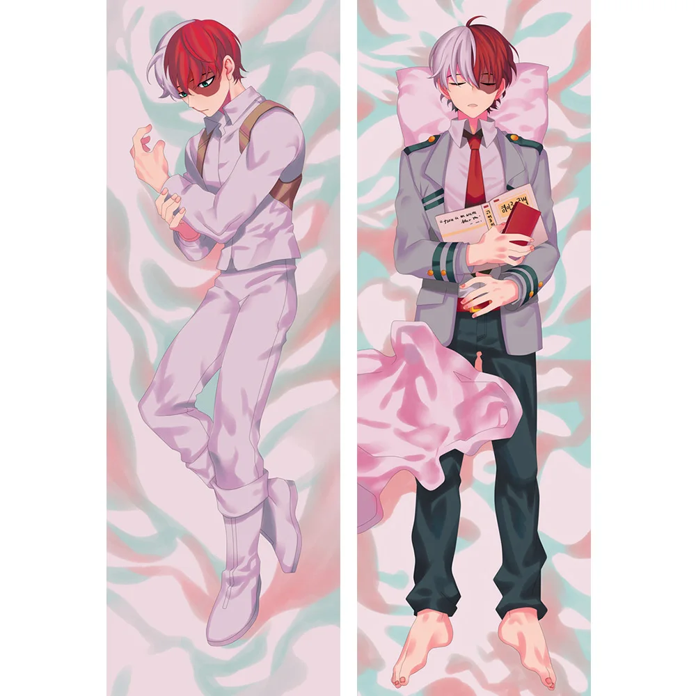 Todoroki Shoto My Hero Академия аниме Подушка Чехол дакимакура вайфу декоративная подушка