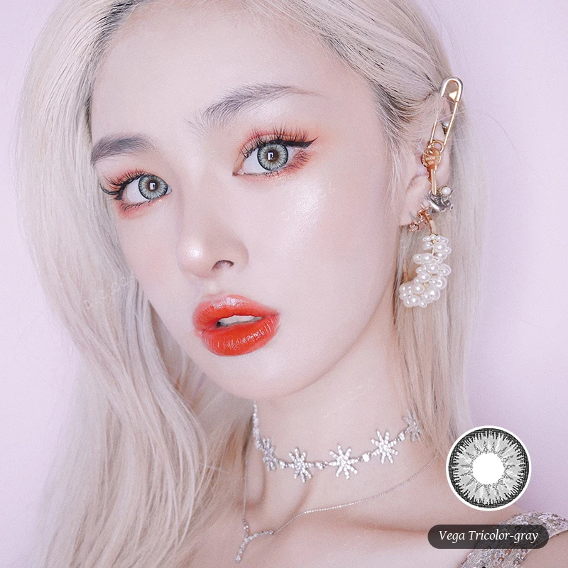 ovolook 2pcspair cospaly lenses colored prescription lenses halloween contact lenses for vision correction eye color lens yealy free global shipping