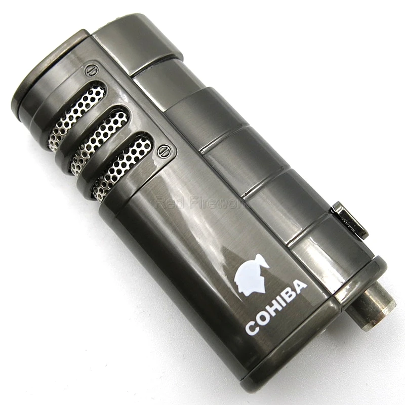 COHIBA модные аксессуары для курения металлическая ветрозащитная сигаретная