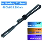 Трехдиапазонная тактическая антенна 144222435 МГц для Baofeng BF-R3 UV-82T UV-5RX3 UV-82X3  UV-5R bbtech UV-82 рация