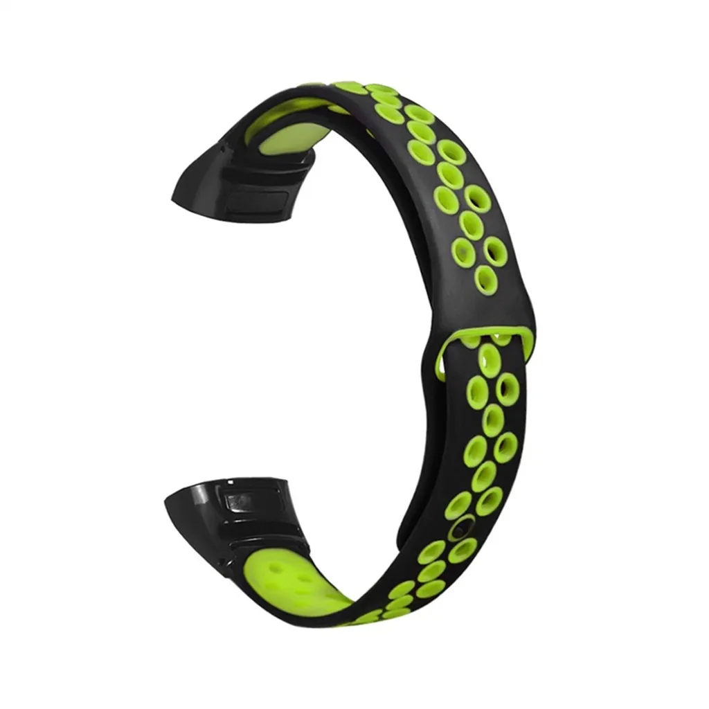 Ouhaobin ремешок для наручных часов для huawei Honor Band 5/4 сменный спортивный мягкий силиконовый ремешок для часов - Цвет: GN